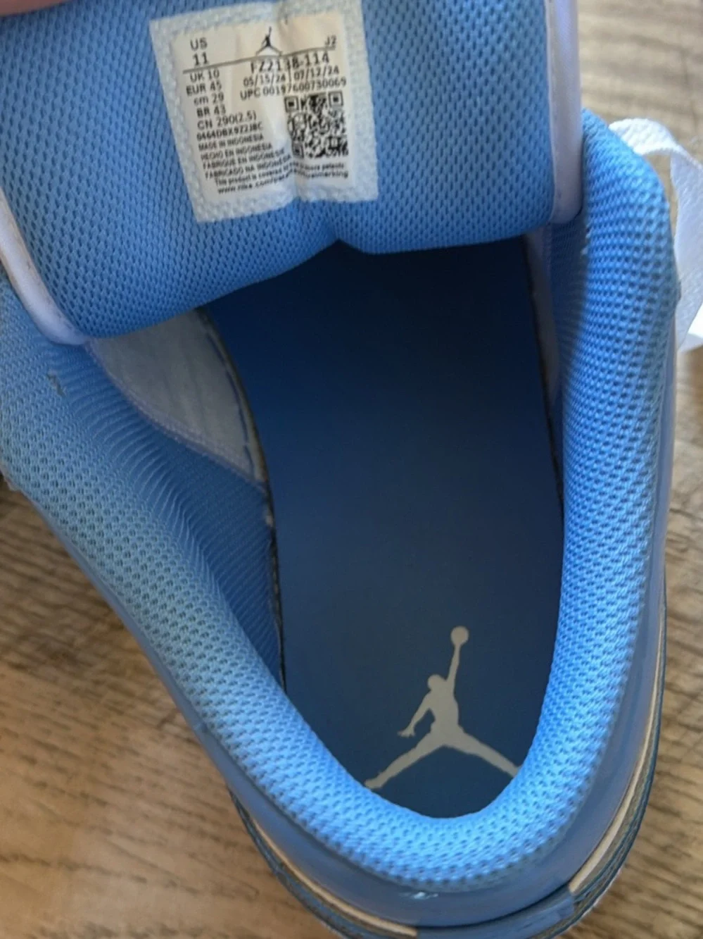 Jordan air low
